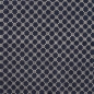 Preview: leichter Baumwoll-Stoff jeansblau Loch-Stickerei Blümchen